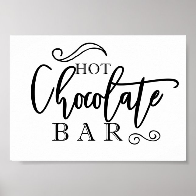 Hot Chocolate Bar  Poster (Front)