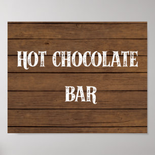 Hot Chocolate Bar Sign