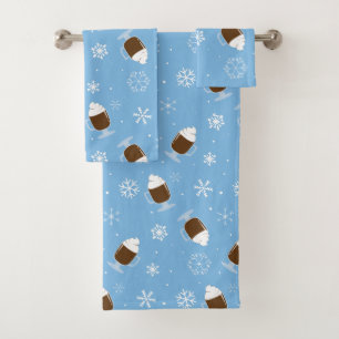 Hot Chocolate Bath Towel Set