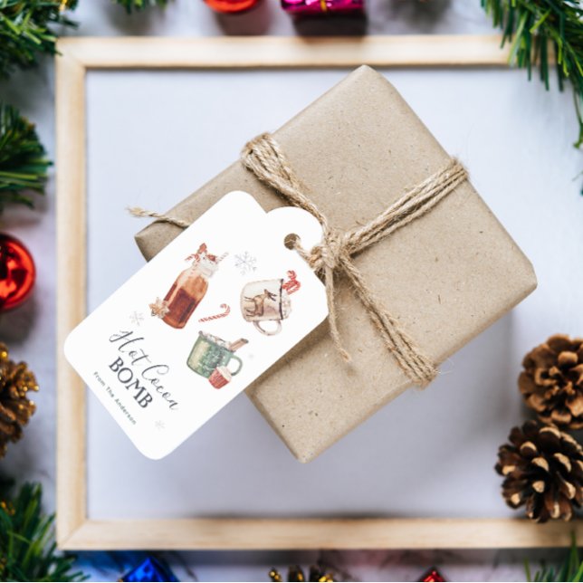 Hot Chocolate Bomb  Gift Tags (Creator Uploaded)