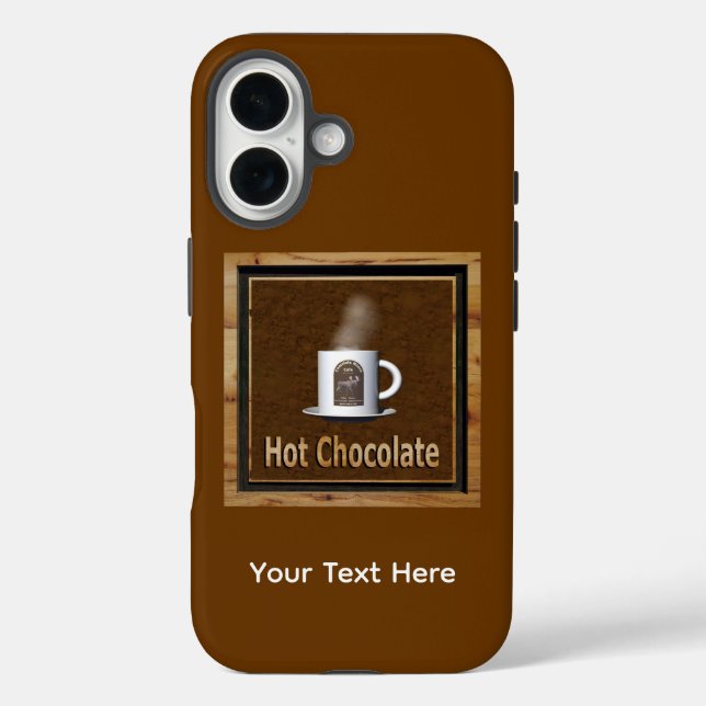 Hot Chocolate Case-Mate iPhone Case (Back)