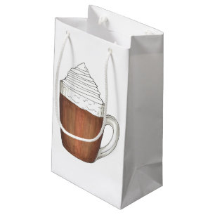 Hot Chocolate Cocoa Christmas Holiday Gift Bag