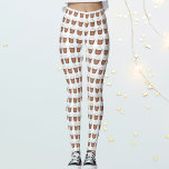 Hot Chocolate Cocoa Holiday Christmas Drinks Leggings<br><div class="desc">Leggings feature an original holiday-themed marker illustration of a delicious mug of hot chocolate. Ideal for an ugly Christmas sweater party (matching sweatshirt available!) or for any holiday celebration. This design is also available on other products. Don't see what you're looking for? Need help with customisation? Contact Rebecca to have...</div>