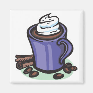 hot chocolate cocoa magnet