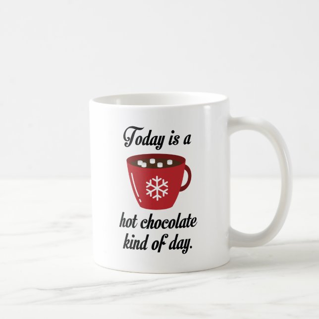Hot Chocolate Coffee Mug (Right)