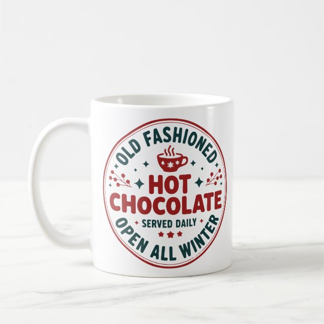 Hot Chocolate Coffee Mug (Left)