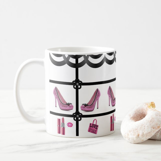 hot chocolate coffee tea coffee mug (With Donut)