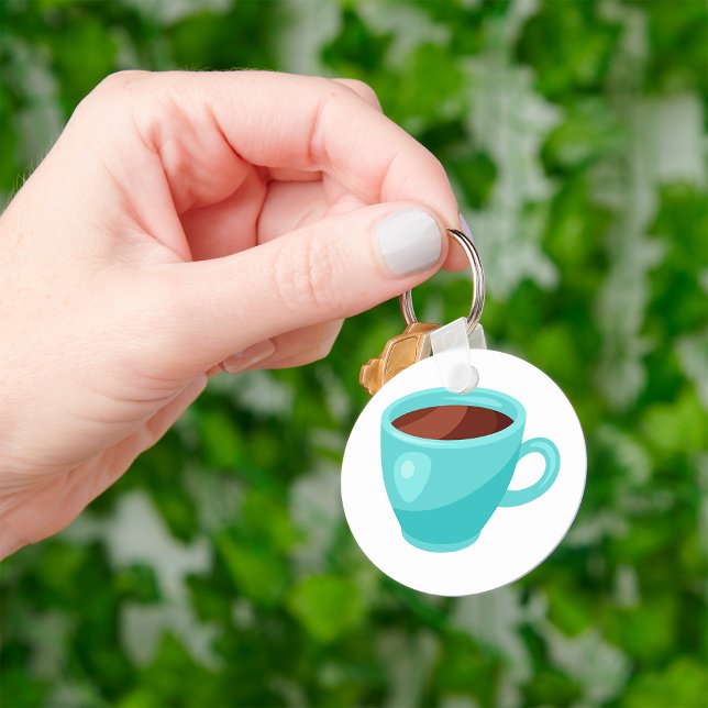 Hot Chocolate Drink Key Ring (Creator Uploaded)
