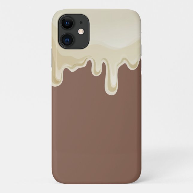 Hot Chocolate Dripping Cream Case-Mate iPhone Case (Back)