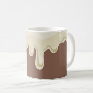 Hot Chocolate Dripping Cream Coffee Mug