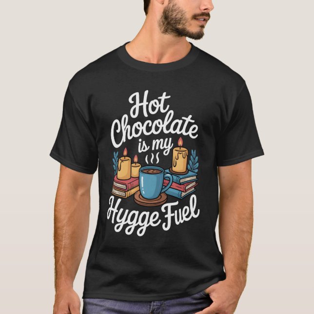 Hot Chocolate Hygge Fuel vintage T-Shirt (Front)