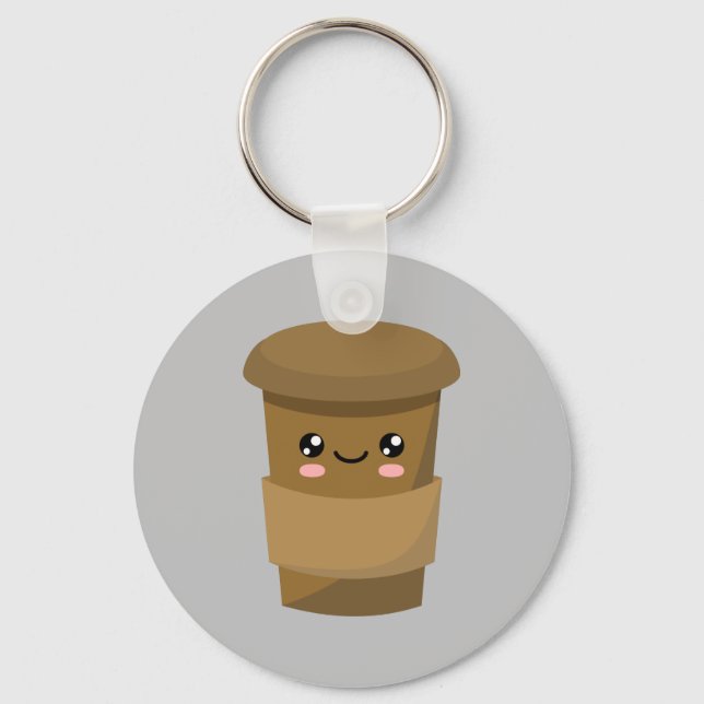 Hot Chocolate Key Ring (Front)