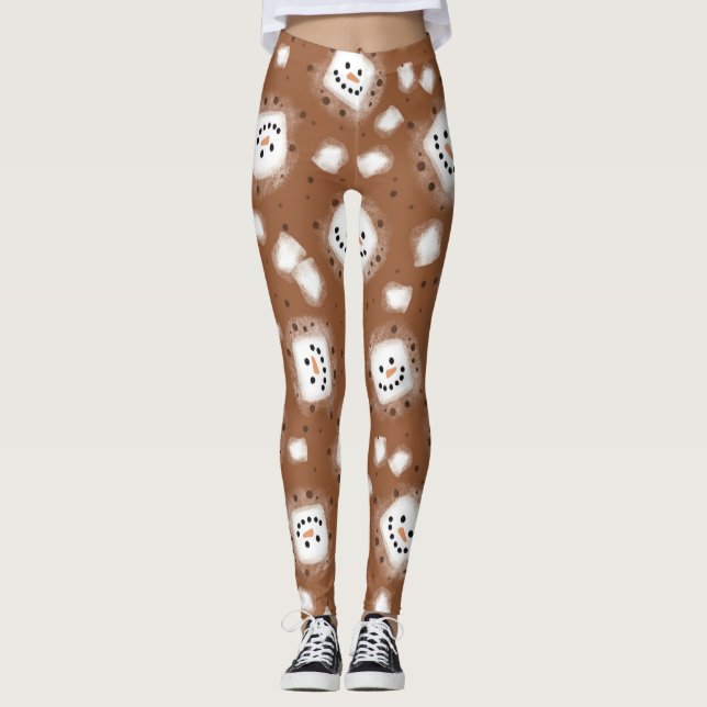 Hot Chocolate  Leggings (Front)