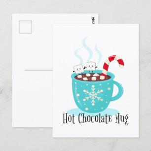Hot Chocolate Mug Postcard