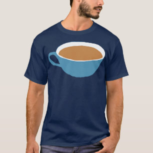Hot Chocolate or Coffee Cup Graphic T-Shirt