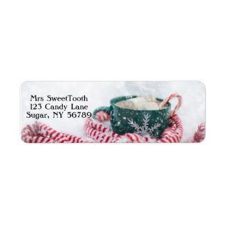 Hot Chocolate Personalised Address Labels