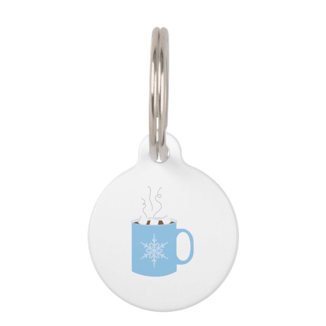Hot Chocolate Pet Tag (Front)