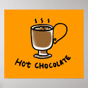 Hot chocolate poster