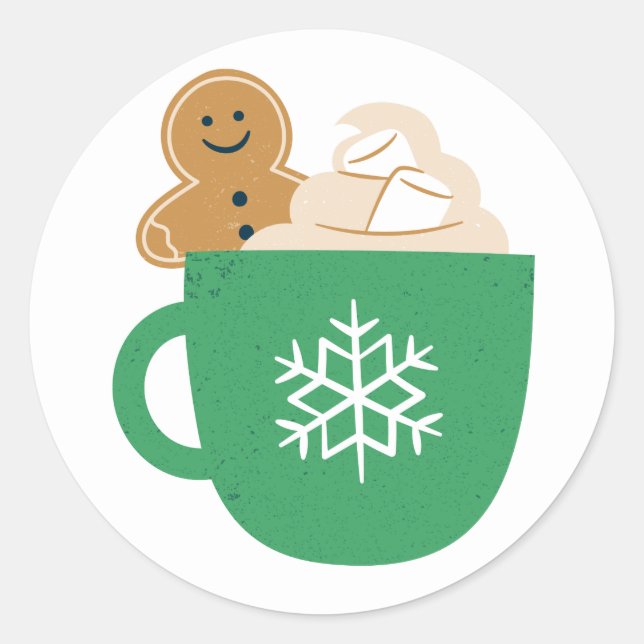 Hot Chocolate Sticker (Front)
