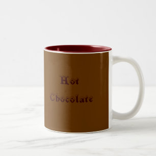 Hot Chocolate Two-Tone Coffee Mug