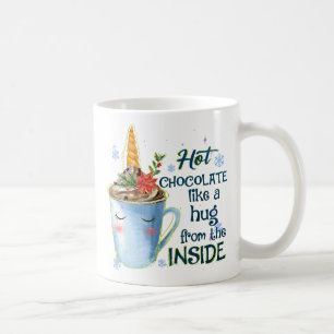 Hot Chocolate Unicorn   Cosy Unicorn Winter Coffee Mug