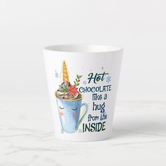Hot Chocolate Unicorn Latte Mug (Front)