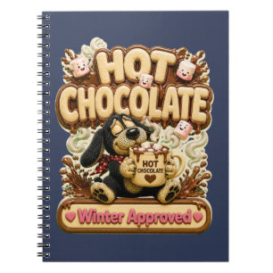 Hot Chocolate Winter Approved Cozy Notebook