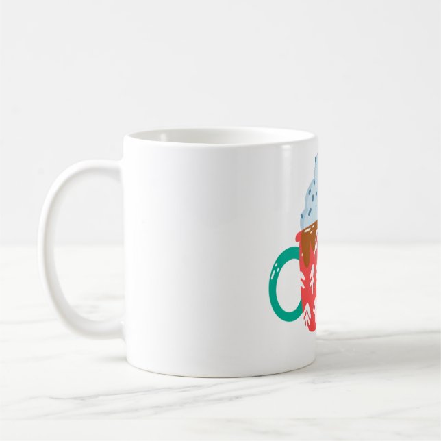 Hot Chocolate with Gingerbread Man Coffee Mug (Left)