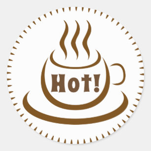 Hot! Classic Round Sticker