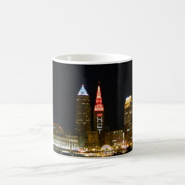 Hot Cleveland Skyline Coffee Mug (Center)