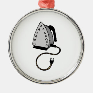 Hot Clothes Iron Metal Tree Decoration