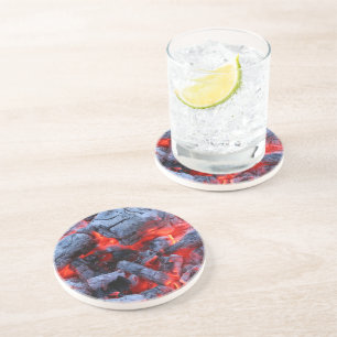 Hot coals coaster
