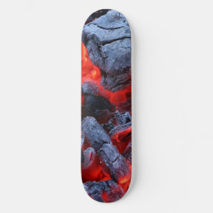 Hot coals skateboard