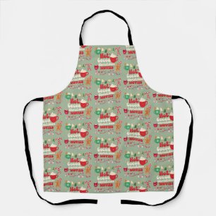 Hot Cocoa And Christmas Movies Apron