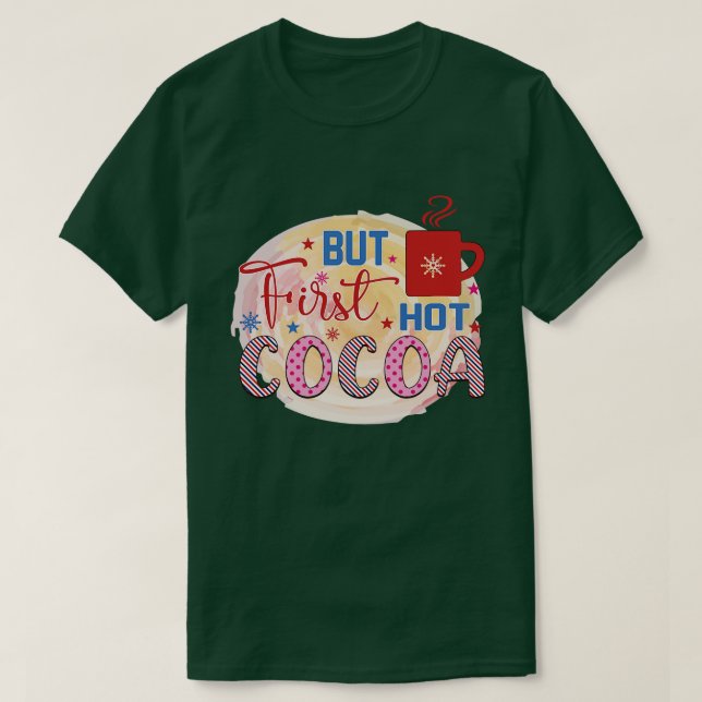 Hot Cocoa Bar 2 T-Shirt (Design Front)
