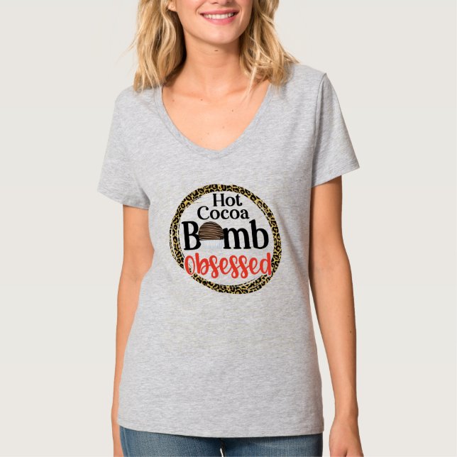 Hot Cocoa Bomb T-Shirt (Front)