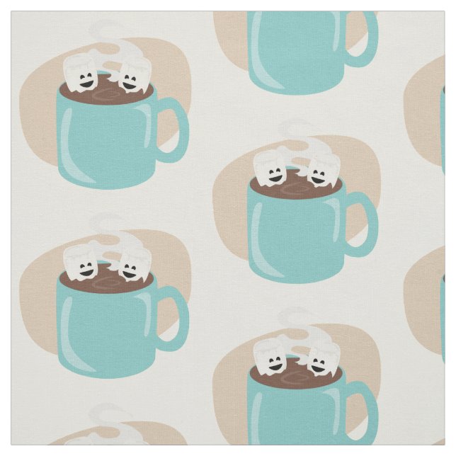 Hot Cocoa Buddies Fabric (Swatch)