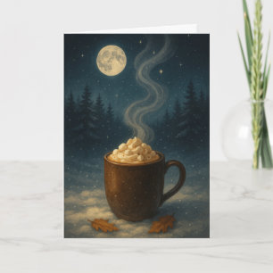 Hot Cocoa Christmas Card – Cozy Holiday Greeting w