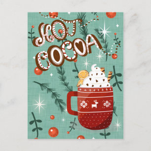 Hot Cocoa - Christmas Holiday Mug Blue