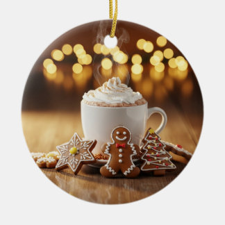 Hot Cocoa Christmas Ornament