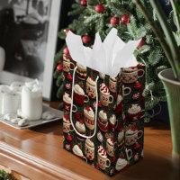 Hot Cocoa Christmas Tree Cups Knitted Pattern