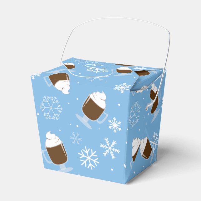 Hot Cocoa Favour Box (Front Side)