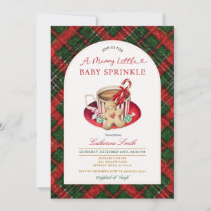 Hot Cocoa Gingerbread Baby Sprinkle Invitation