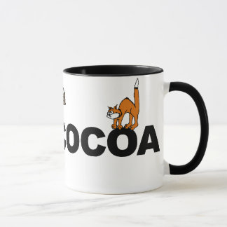 Hot Cocoa Kitty Mug
