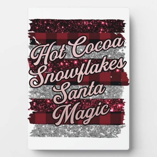 Hot Cocoa Plaque (Front)