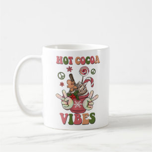Hot Cocoa Vibes Hot Chocolate Christmas Coffee Mug