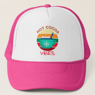 HOT COCOA VIBES TRUCKER HAT
