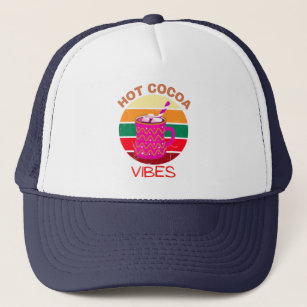 HOT COCOA VIBES TRUCKER HAT