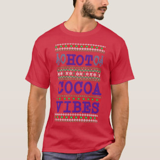 Hot Cocoa Vibes ugly Christmas sweater 1