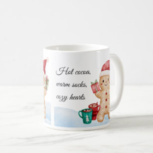 Hot Cocoa, Warm Socks Mug – Cozy Christmas Mug